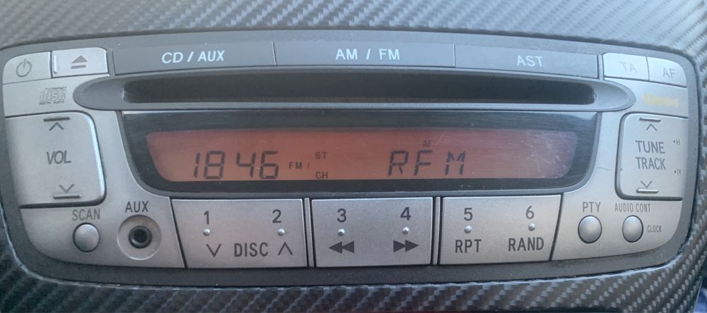 Rádio Original Peugeot 107/ Citroen C1/ Toyota Aygo