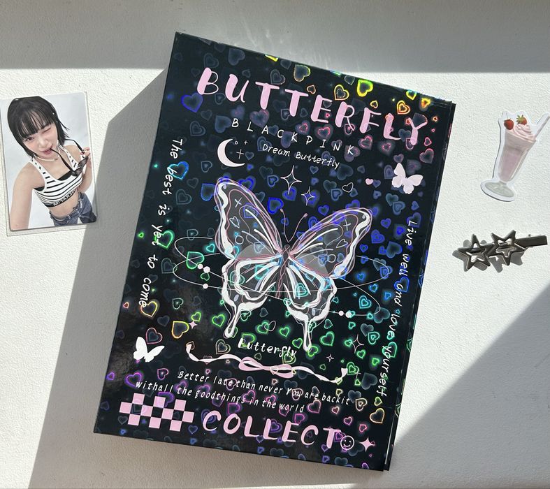 Великий біндер для кпоп карт на 4 комірки / binder kpop