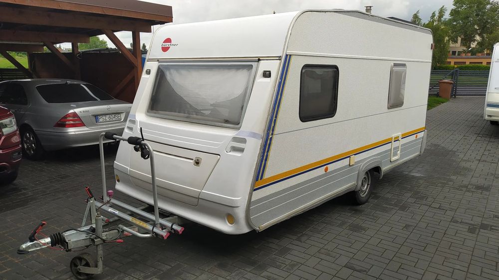 Burstner 390 TN  1000 dmc aku solar przedsionek wc tv zarejestrowana