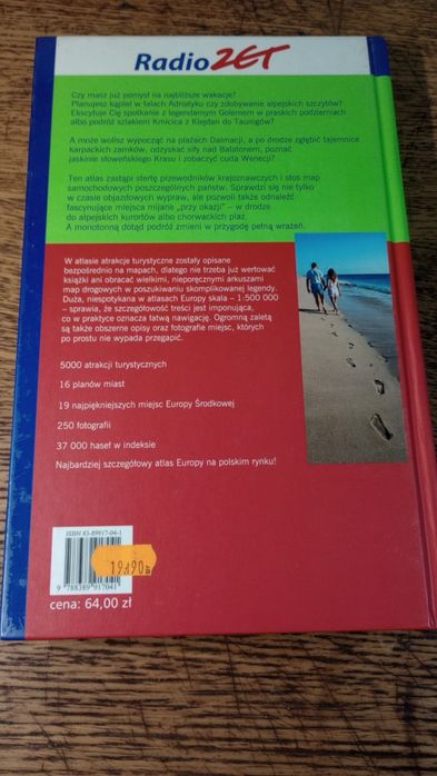 Turystyczny atlas Europy Środkowej. 1:500 000