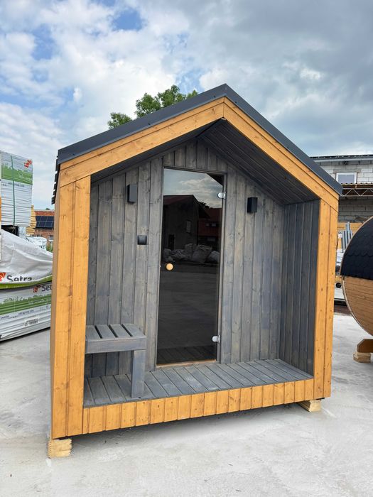 Sauna Ogrodowa Premium HAVEN CABIN 2,7 m | Izolowana | Świerk | Sauna Domkowa od Producenta | Od ręki