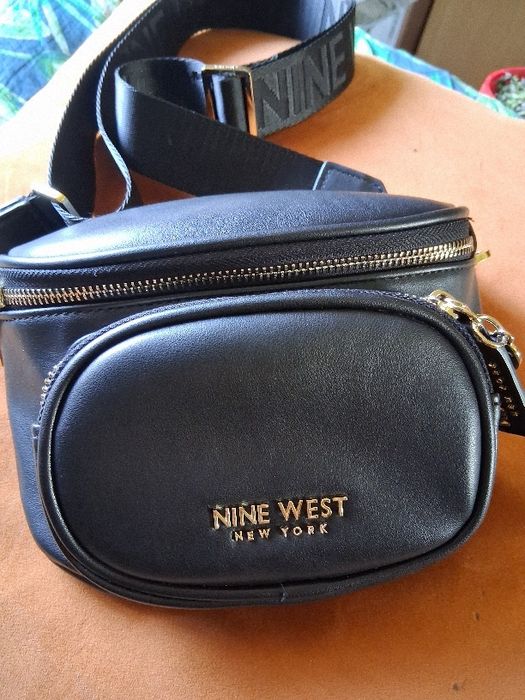 Torebka biodrówka Nine West skora