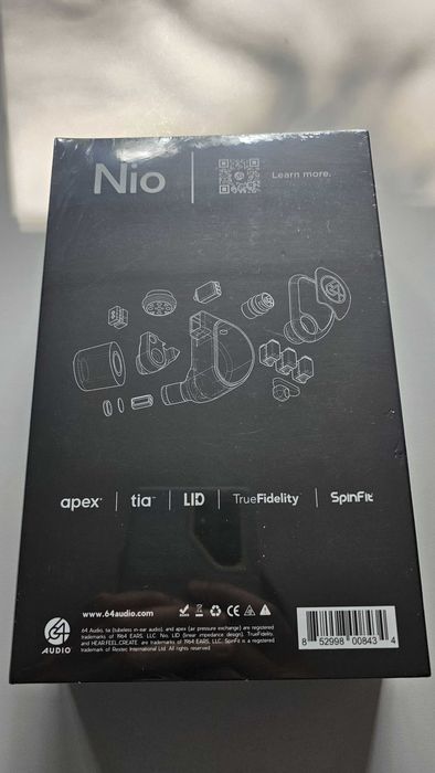 64 Audio NIO IEMs In-Ear Monitor Headphones