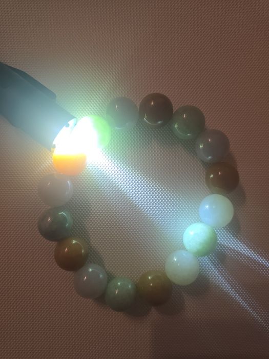 Bracelete de jade natural