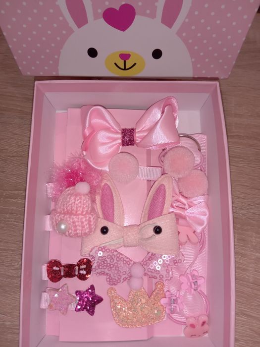 Набір для зачіски, заколки резинки гумки