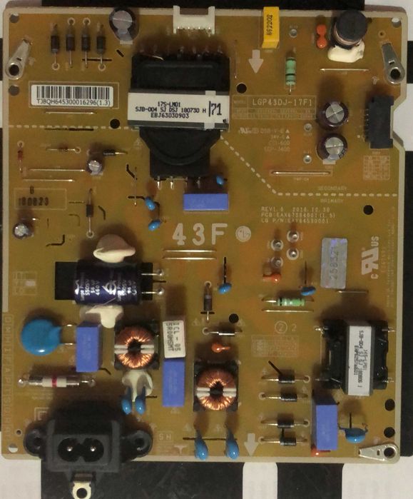 Peças LG 43LK5900PLA EAX67264.001 EAX67.703503 -. 6870C-0532A Testada