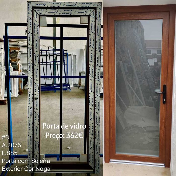 Janelas e Portas em PVC