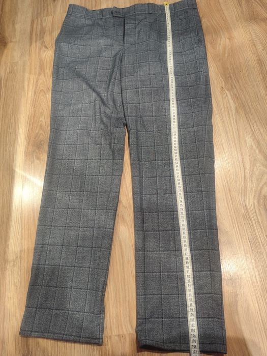 Garnitur szary męski