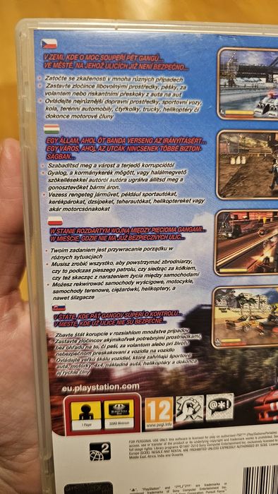 Gra płyta CD na PSP Pursuit Force