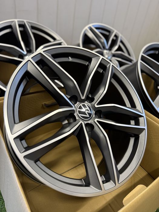NOWE Alufelgi Vw 5x112 19” Passat Arteon Cc Scirocco T-roc Tiguan Golf