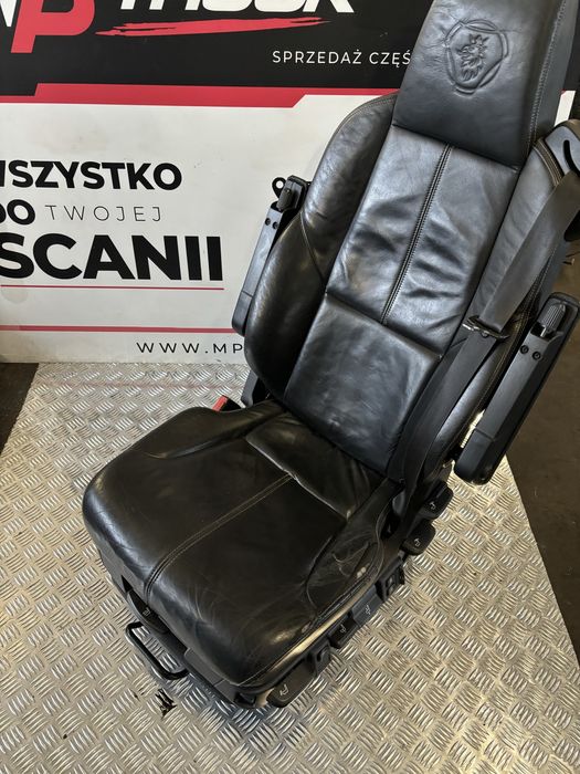 Fotel skórzany Scania