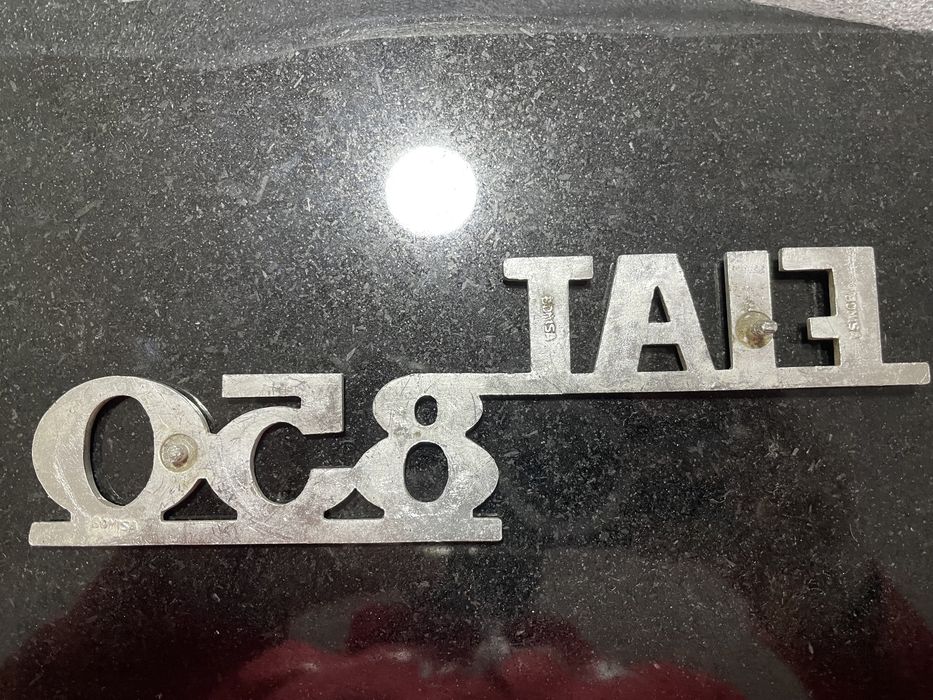 Símbolos Emblemas Fiat 1500, 850, 124 Spider, Berlina, Coupe Special