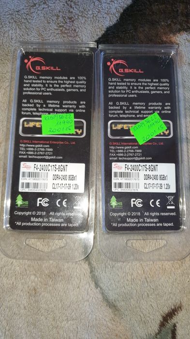 Pamięć ram  ddr4 16gb 2400mhz