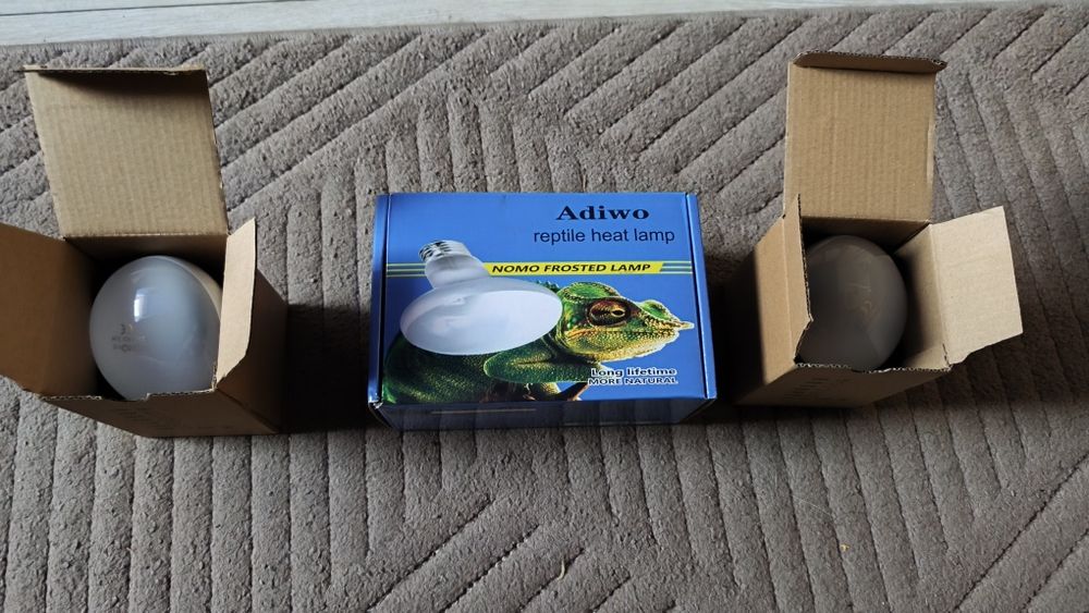 Żarówki dla Kameleona  2 szt NOWE