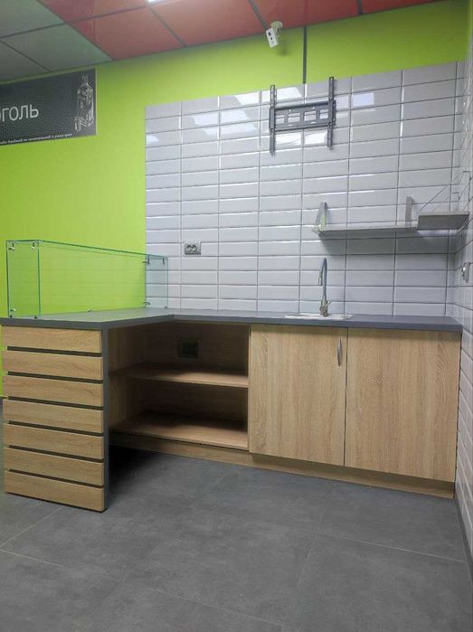 Меблі для торгівлі (тумба/модуль, фаст-фуд зона)