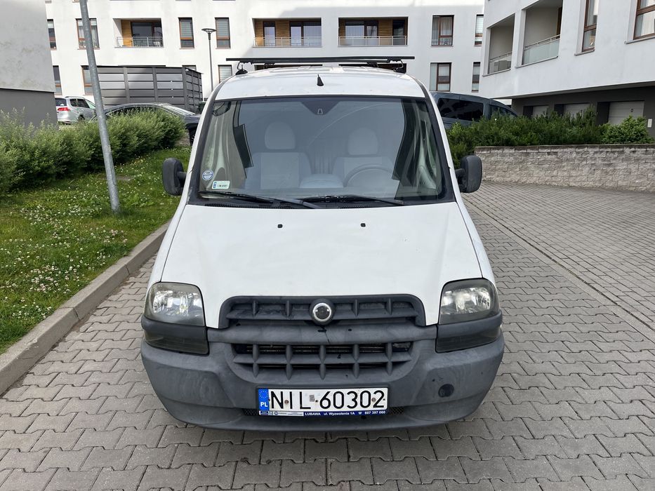 Fiat Doblo Cargo / Benzyna / Wciągarka / Aktualne opłaty