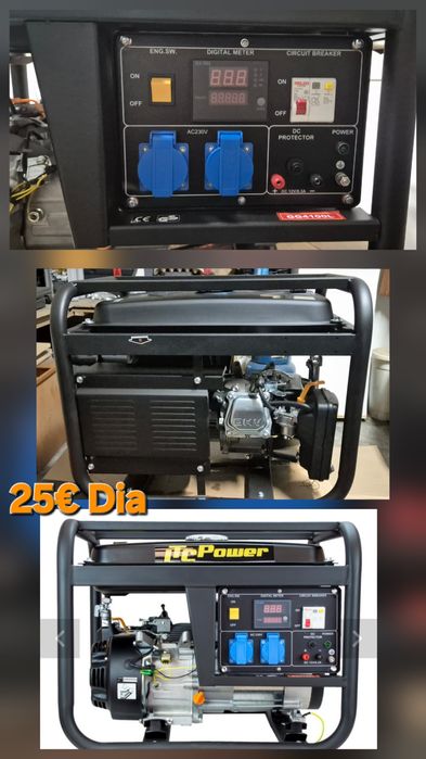 Aluguer de geradores Leiria