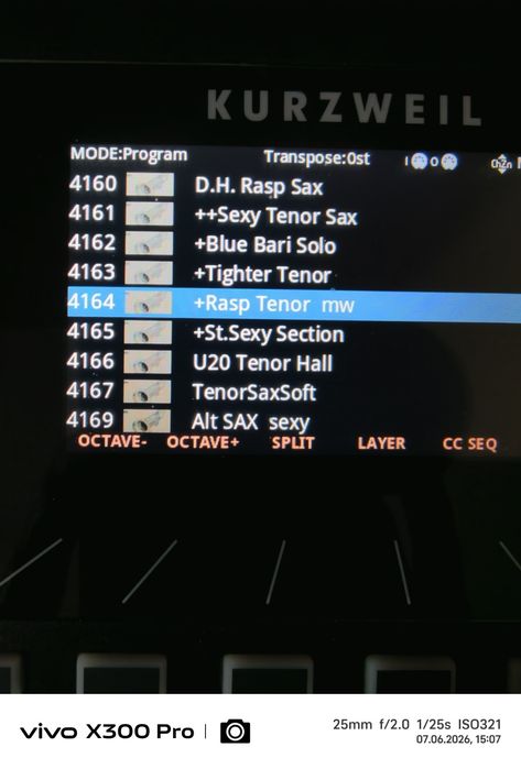 Kurzweil sample PC4 i nowe wersje K2XXX