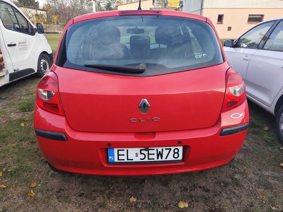RENAULT CLIO III, 2007r., 1.2i 75 KM, manual, klima - naprawdę ładna.