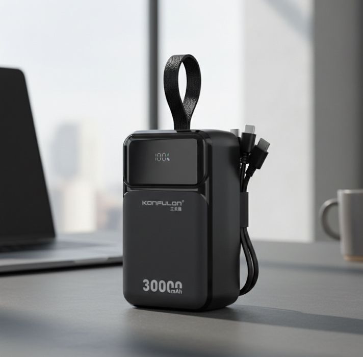 ЗАЛИШКИ‼️Надійний Повербанк Power Bank KONFULON A55Q 30000mAh 22.5W