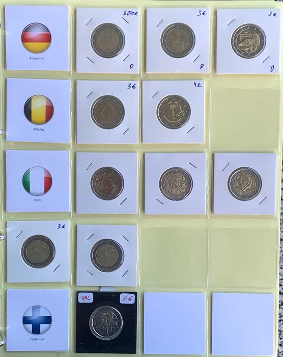 Moedas 2€ Comemorativas