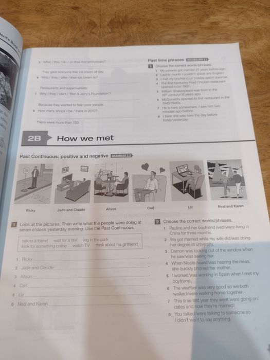 Ćwiczenia Face2 Face pre- intermediate