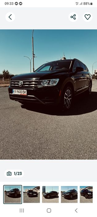 ІДЕАЛЬНИЙ СТАН АВТО Volkswagen Tiguan 2021,2.0лTSI