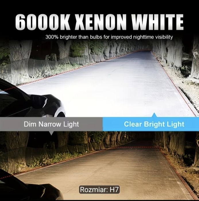 Żarówki TURBO  H7 LED
