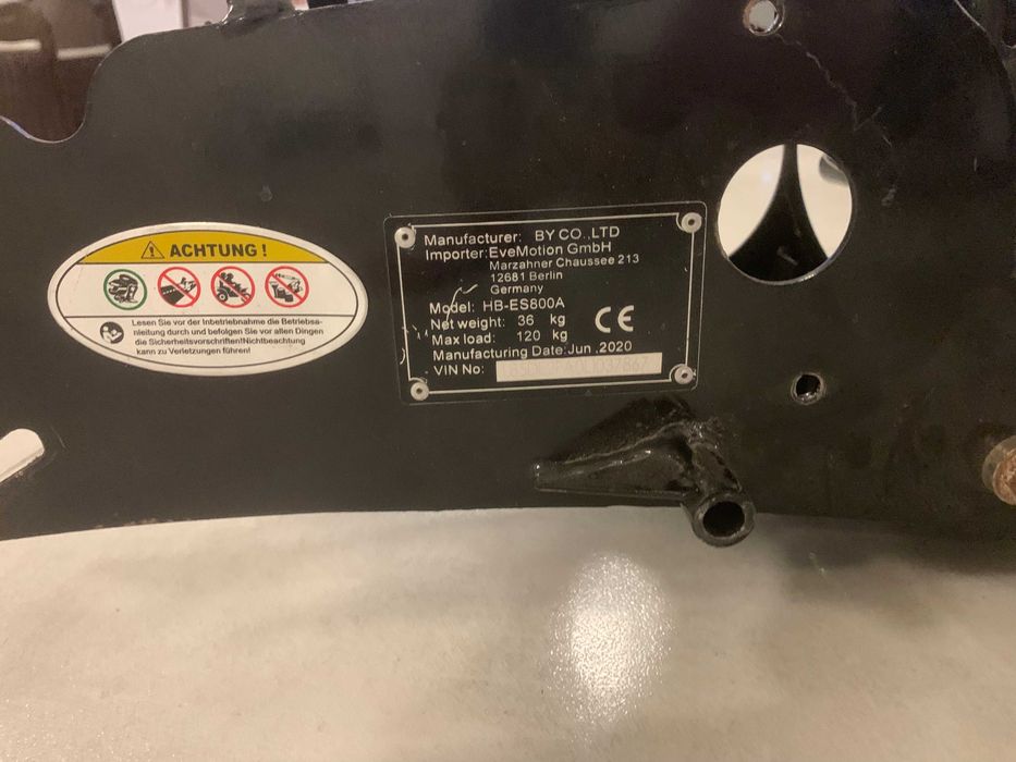 koło do hulajnogi elektrycznej viron 800 przód / tył  idealne