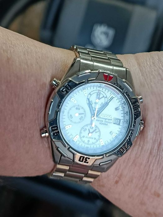 SEIKO Diver 7t32-7f69  1998 Alarm Chronograph