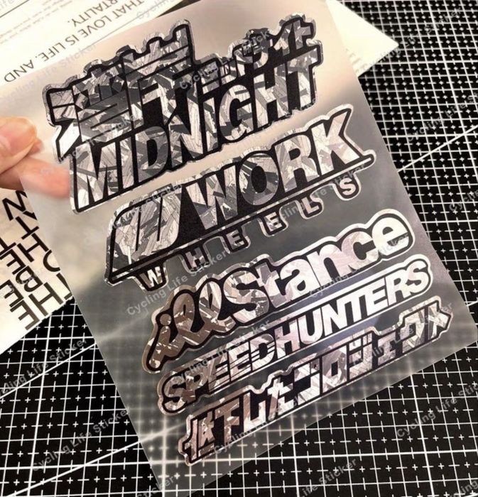 Набір наліпок для мото/авто