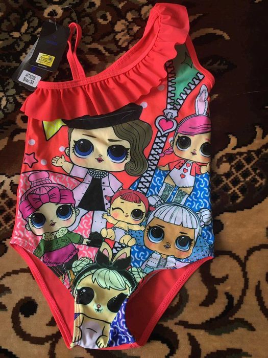 детский слитный купальник