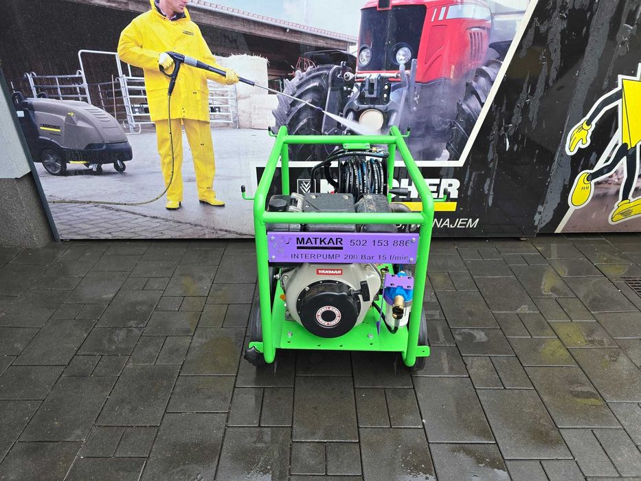 Myjka spalinowa Yanmar Diesel Pompa Interpump, Falch,Karcher,Oertzen