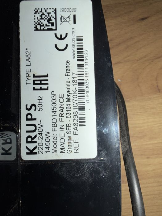 Ekspres krups ea8298