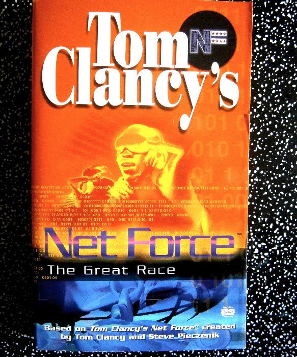 2 Livros Net force Tom Clancy the great race e