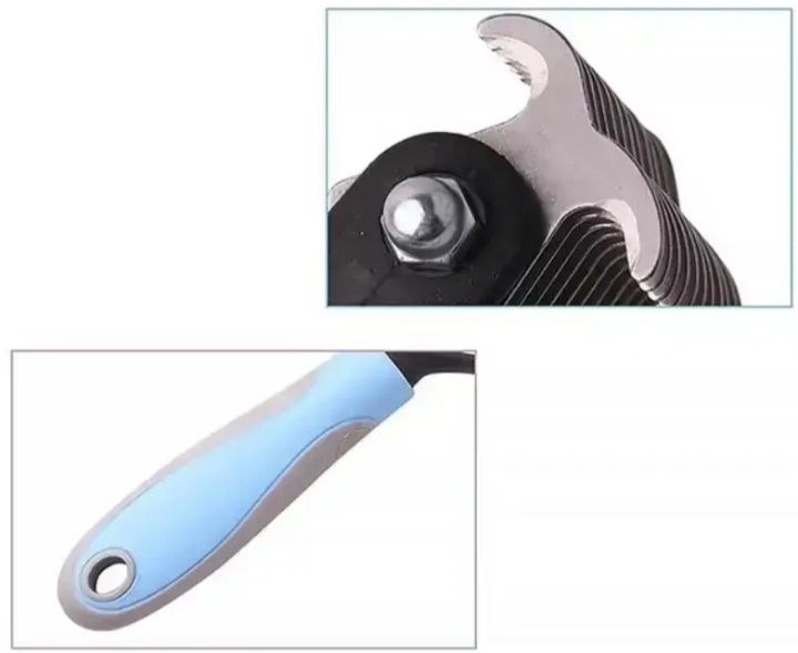 Двосторонній гребінець для вичісування шерсті собак і кішок Дешедер