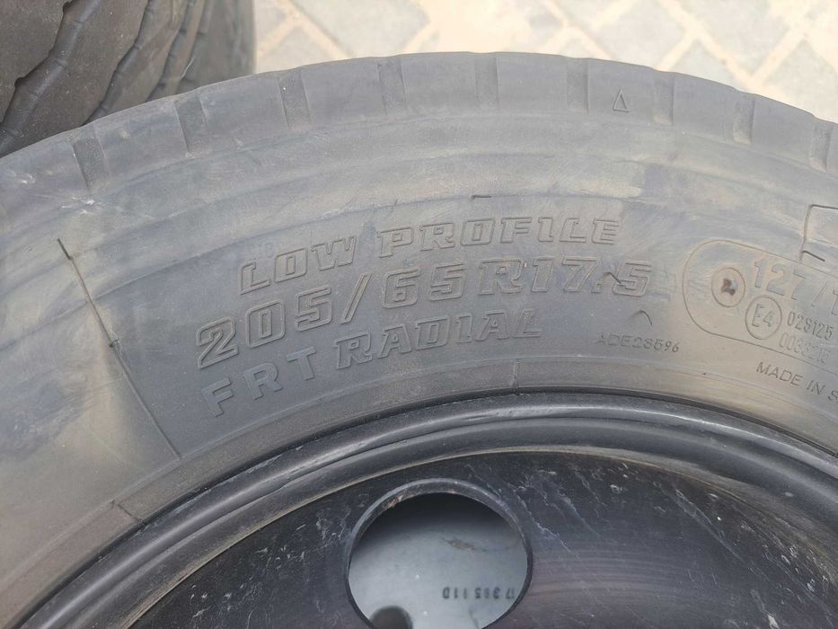 205/65R17.5 Koła Przyczepa JAK NOWE Rolnicze 205/65/17.5 4-SZT Okazja