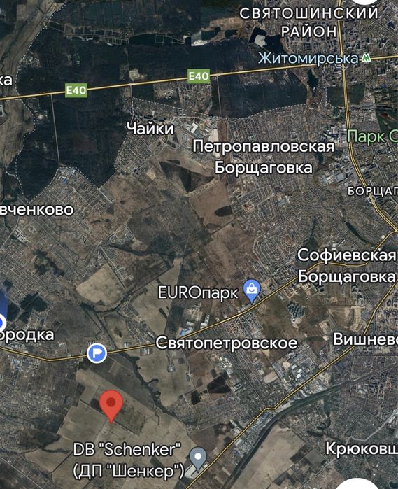 Земля, участок 60 га в с.Белогородка