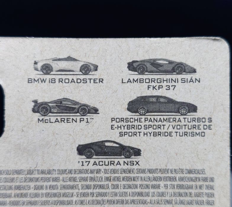 Hot Wheels Porsche Panamera Turbo S E-Hybrid Sport Silver Series Speed