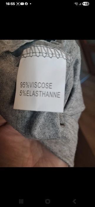 Bluzeczka nietoperz misio kolor szary nowa