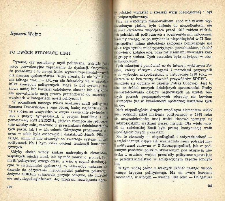 Gwałt i Perswazja. Antologia publicystyki z lat 1981 - 1983.