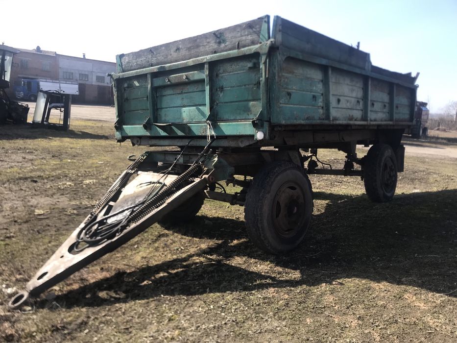 Самосвальний причіп зил