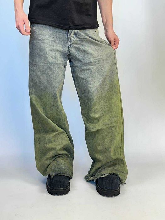 Rick Owens Balenciaga Cargo faded baggy opium archive джинси  M