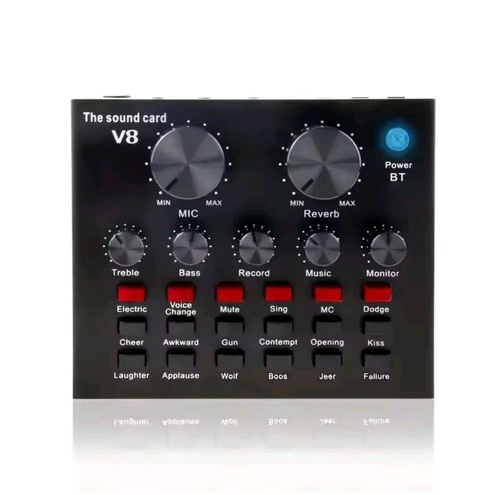 Живая звуковая карта V8. Для певцов, блогеров, стримеров