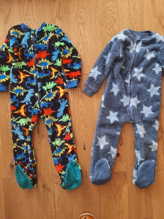 2 x pluszowy pajacyk kombinezon z ABS Dunnes 98-104