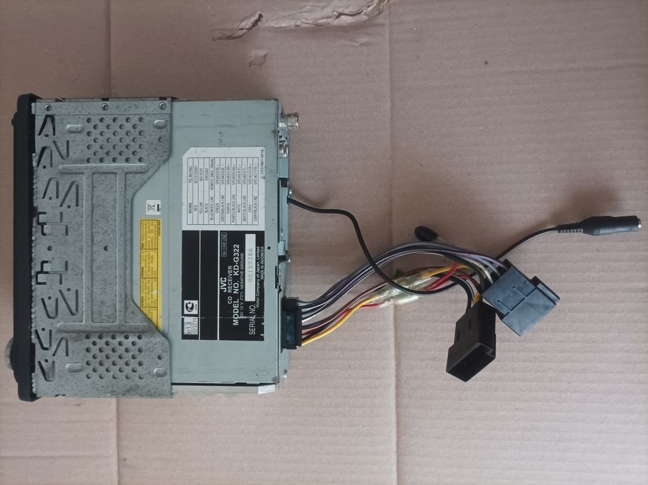 Radio JVC com CD