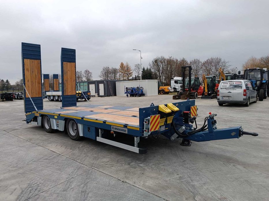 Nowa przyczepa Tandem MS DORSE ! naj. hydrauliczne !!