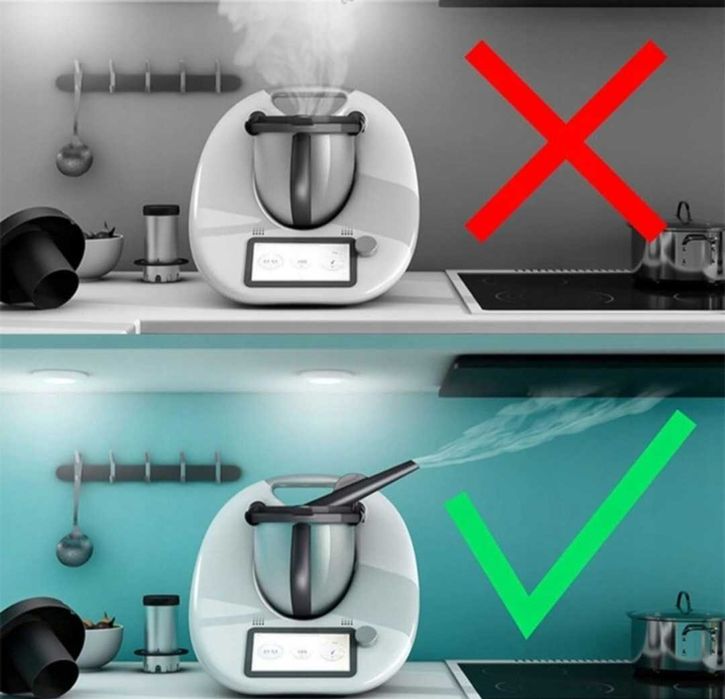 Nasadka odprowadzająca parę do Thermomix Vorwerk TM6 TM5 TM FRIEND