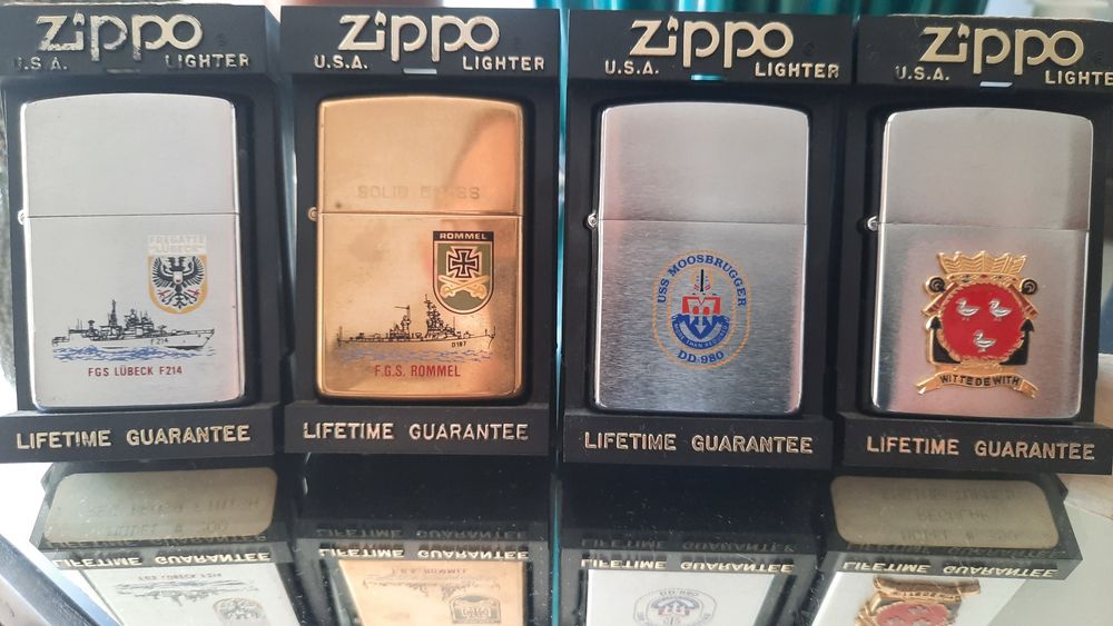 Vendo zippos de colecção