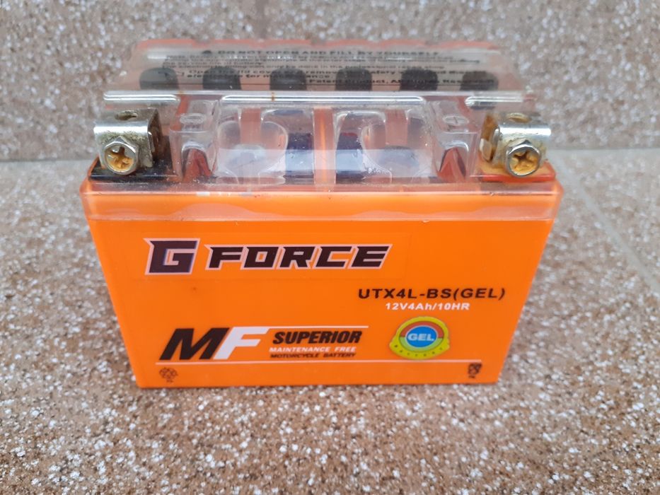 Мото акумулятор гелевий  12v 4A